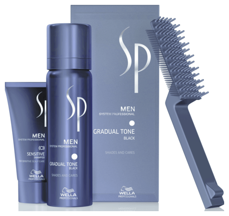 Wella SP Just Men Gradual Tone schwarz (60 + 30 ml) - 90ml